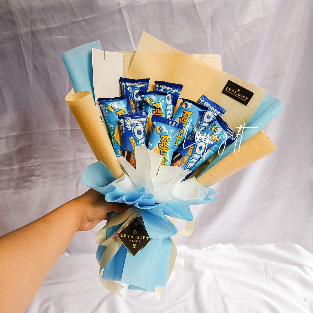 

LVYA.GIFT 4211 19 BUKET SNACK OREO SOFT CAKE
