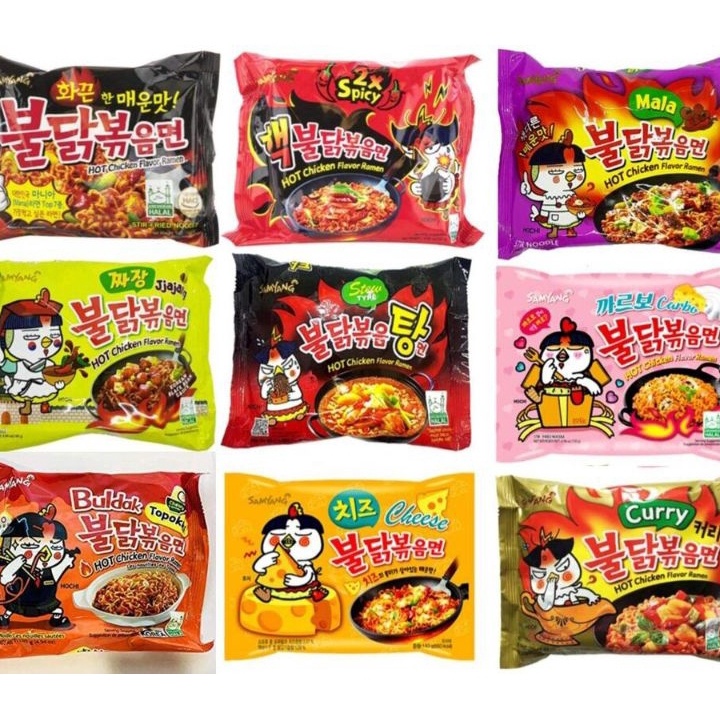 

HOT MIE SAMYANG ALL VARIAN