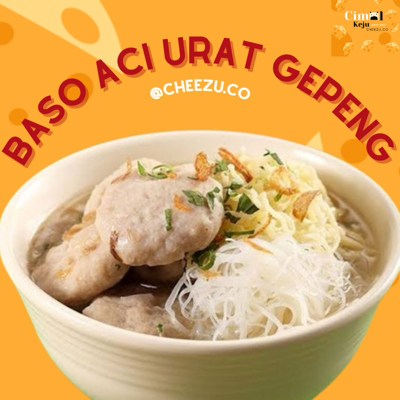 

BACIRAT BASO ACI URAT GEPENG ORIGINAL KEMASAN VAKUM