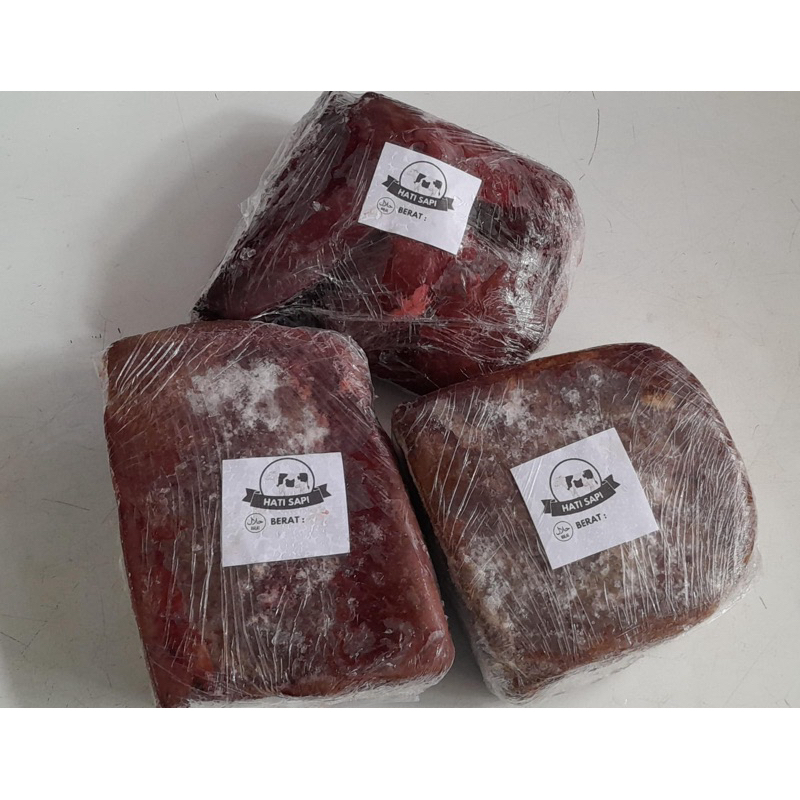 

Hati Sapi Frozen 1kg