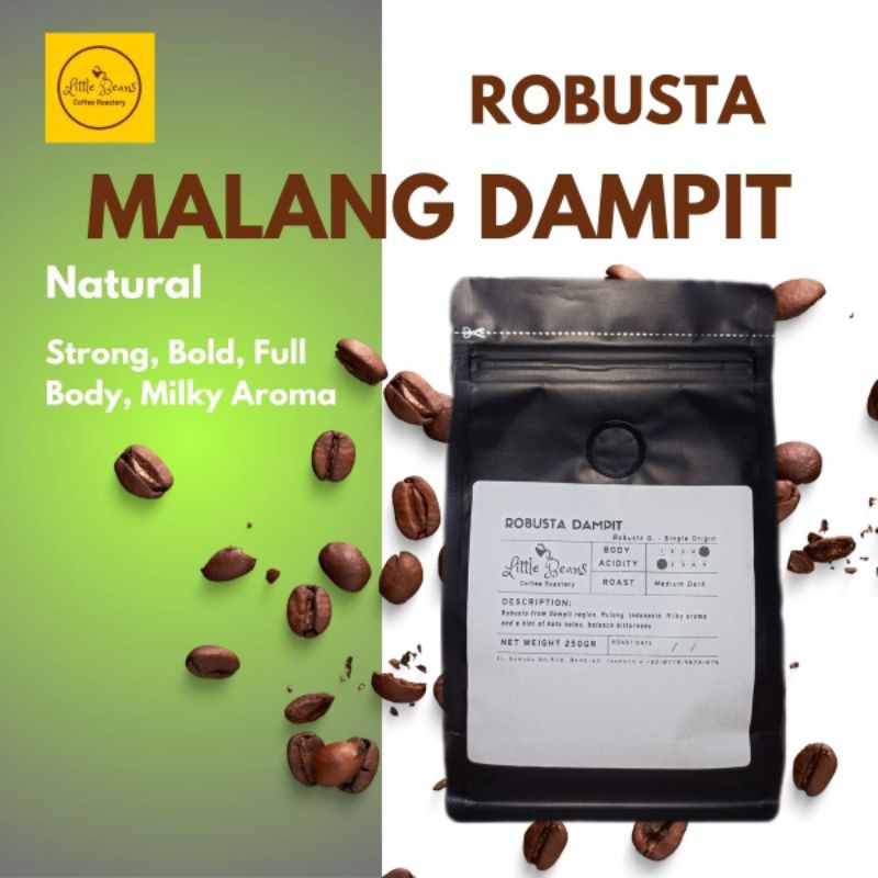 

Kopi Robusta Dampit 1kg/500gr/250gr Bubuk/Biji