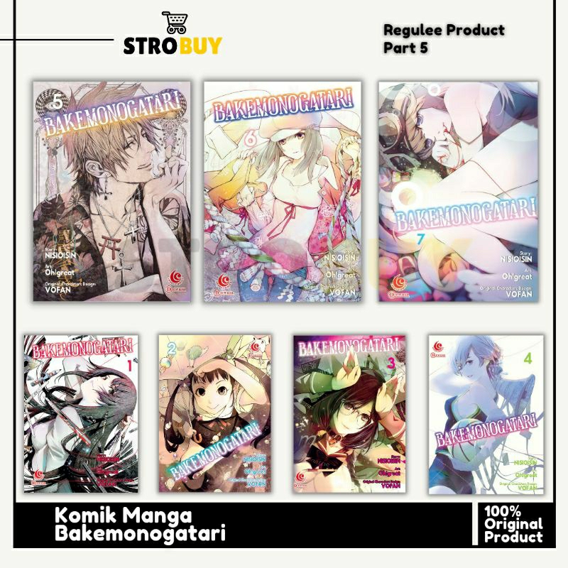 Komik Bakemonogatari 1 - 15