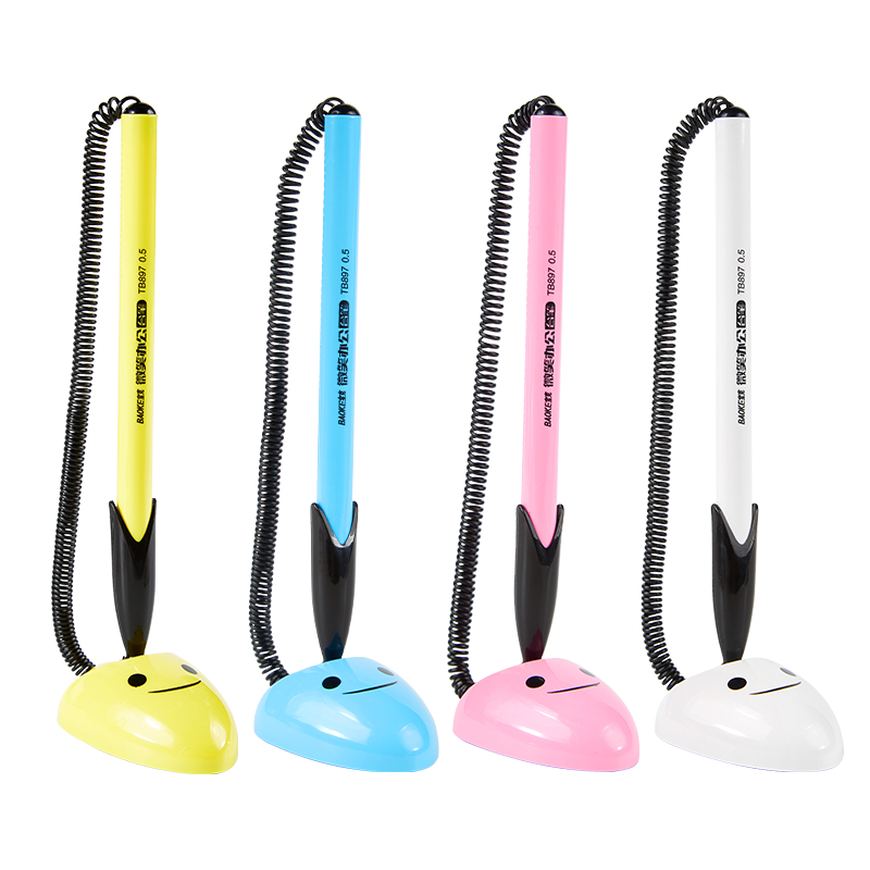 

Baoke Wajah Tersenyum Pena Meja Pena Meja Pena Gel TB897 (0.5MM)