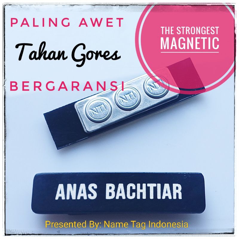 

NAME TAG TERBAIK, NAME TAG BERGARANSI, NAME TAG PALING AWET, NAME TAG INDONESIA