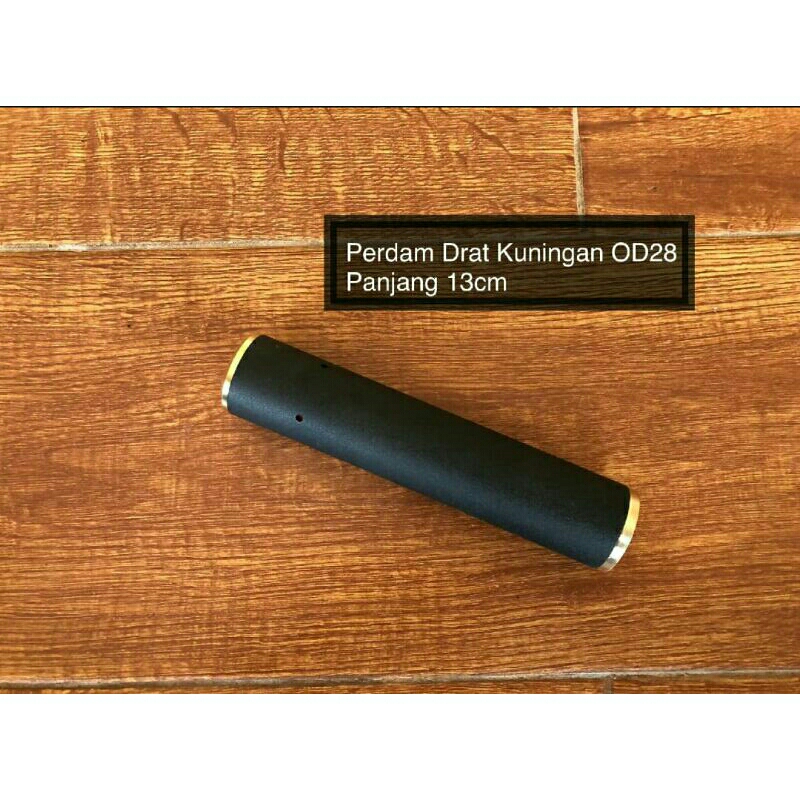 peredam mini drat kuningan - peredam mini - peredam mini od 25 dan 28 -  peredam