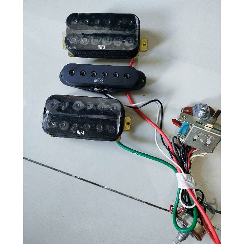 Pickup INF3 INF4 HSH plus Wiriing electronic