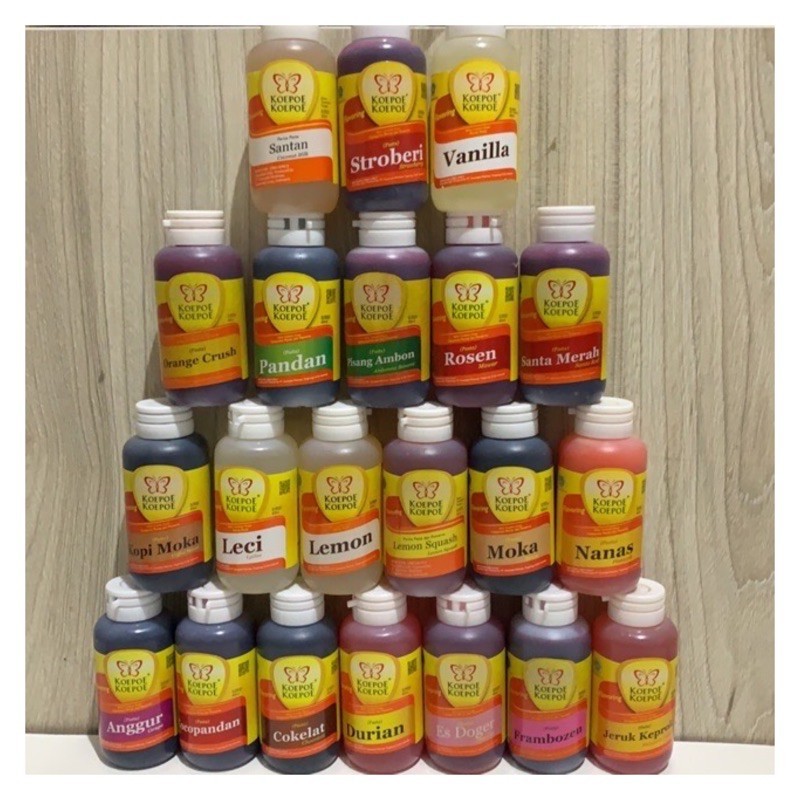 

[oddsolshop] pekanbaru/Koepoe Koepoe 60ML Pasta Pewarna Perisa Makanan Bahan Kue Baking Mix Cake