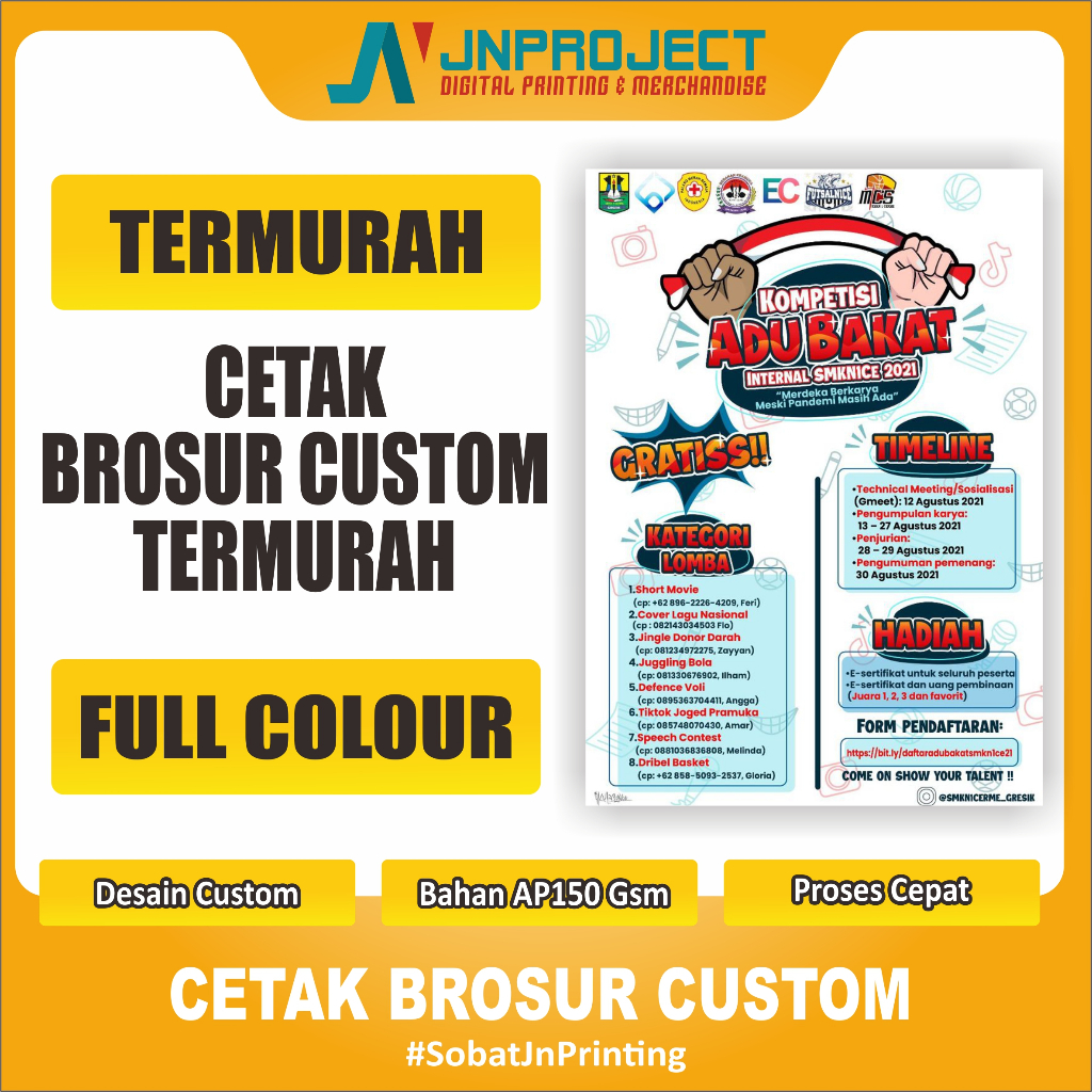 

Cetak Brosur A4 A5 A6 Murah