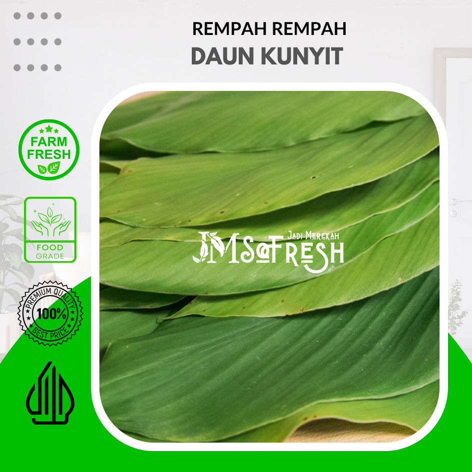 

[JM_SoFresh] Daun Kunyit Segar dan Fresh