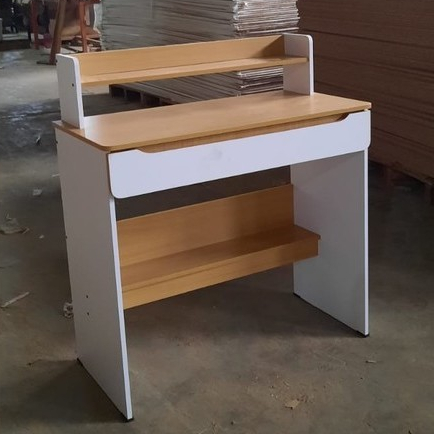 Meja Melajar kasir Minimalis Kecil Alba Cantik