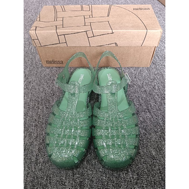 MELISSA POSSESSION SHINY AD GLITTER GREEN