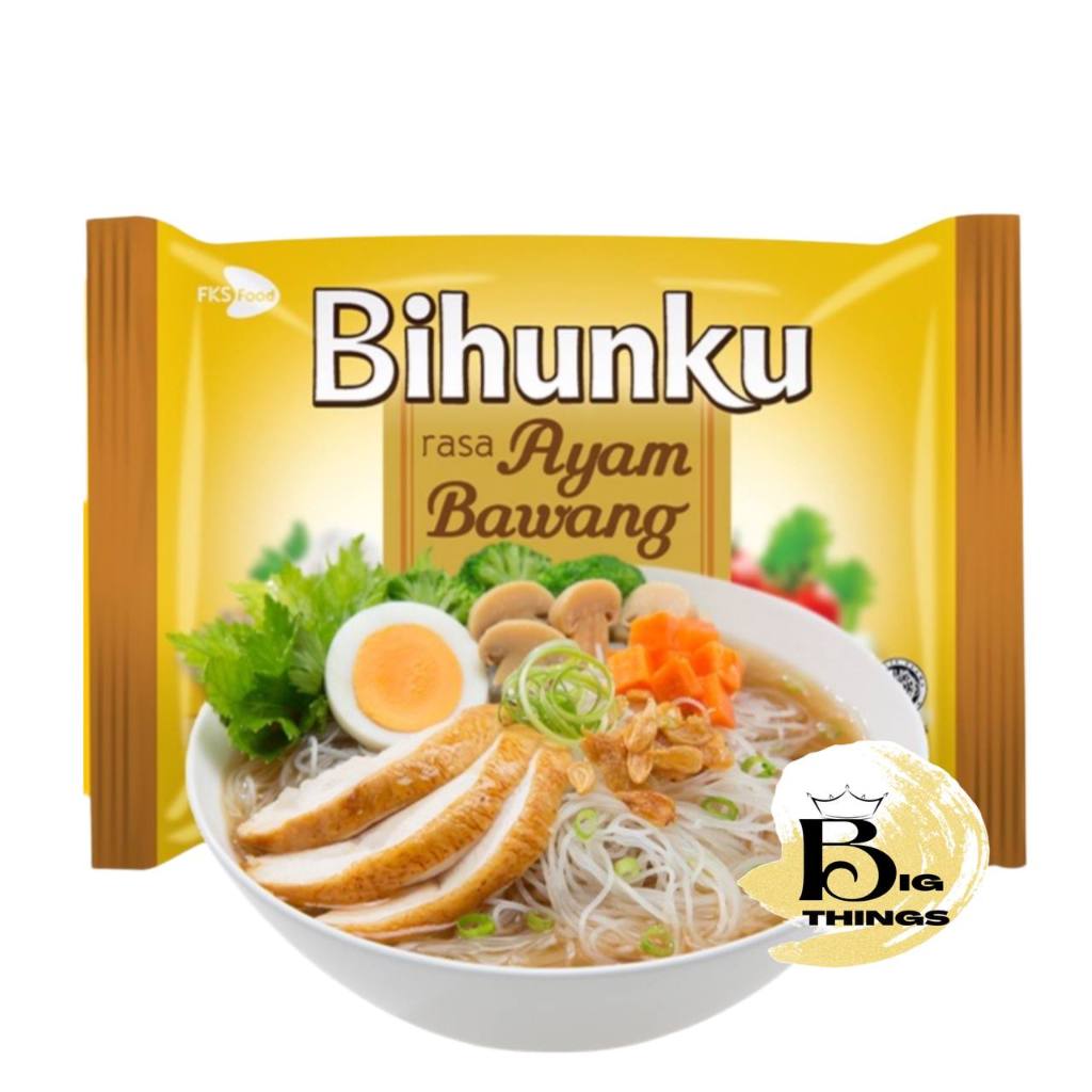 

Bihun Instan Bihunku Rasa Ayam Bawang 55gram