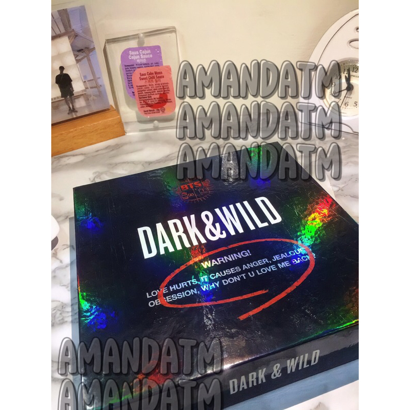 JUAL RUGI WTS BTS Album Only UNSEALED Dark&Wild Namjoon Seokjin Suga Jhope Taehyung Bangtan BOOKED J