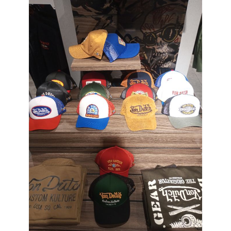 VON DUTCH TOPI CAPS ORIGINAL NEW ARRIVAL