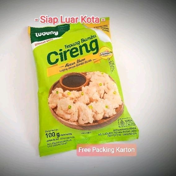 

Tudung Tepung Bumbu Cireng Rasa Ikan Sambal Rujak