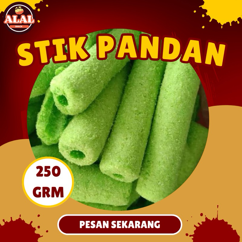 

[ALAL SNACK] Stik pandan momogi 250gr / Momogi / Snack kiloan / Snack murah