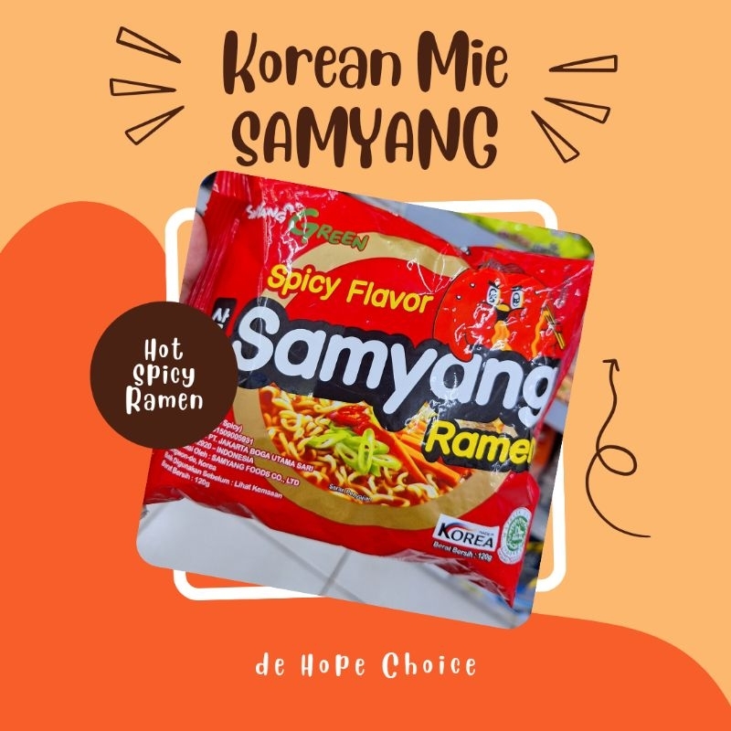 

Mie Instant Korea Samyang Hot Promo Original All Varian Ready Stock