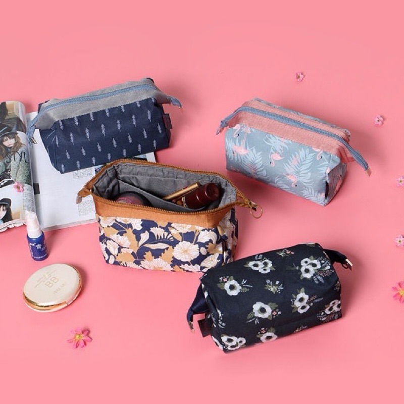 Tas Kosmetik Cube Pouch Cosmetic Tokolubna