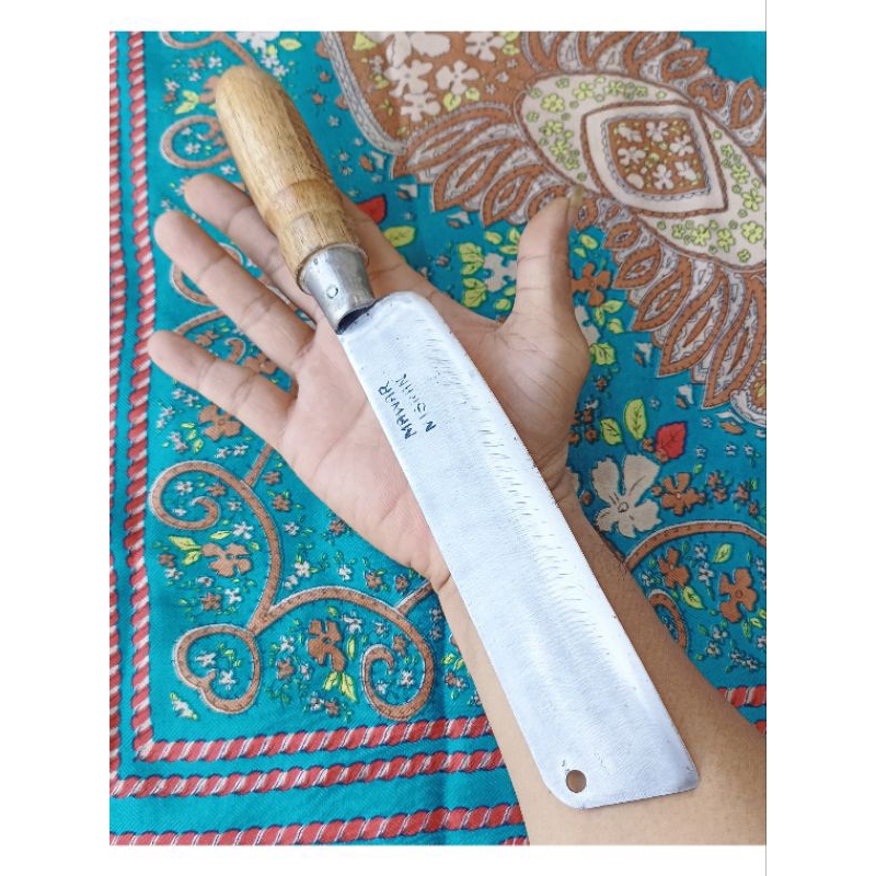 Pisau Cacah Cap Mawar Baja Per Asli 33 cm