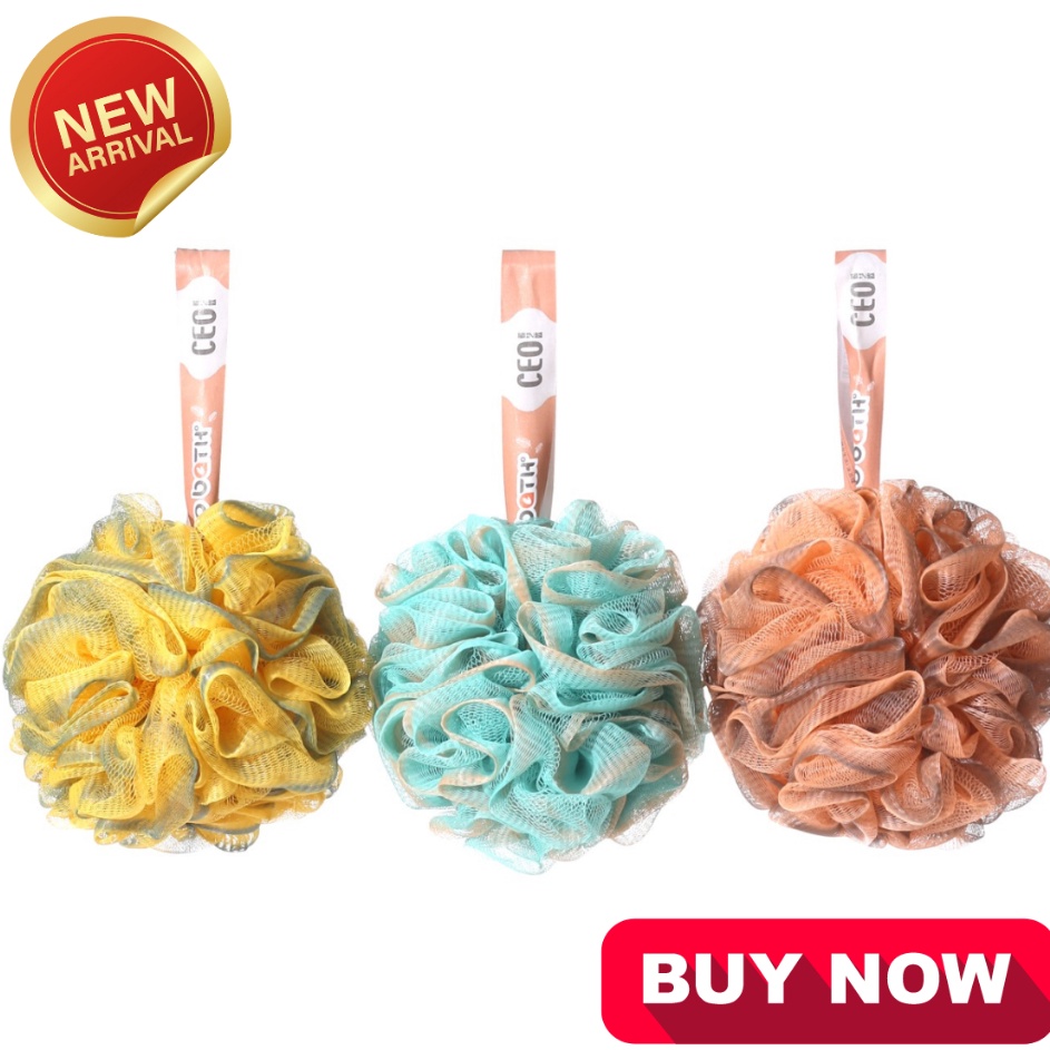 Kepuasan Belanja SHOWER PUFF  BATH PUFF  BUSA SPONS MANDI  SHOWER PUFF SIZE BESAR  PADAT