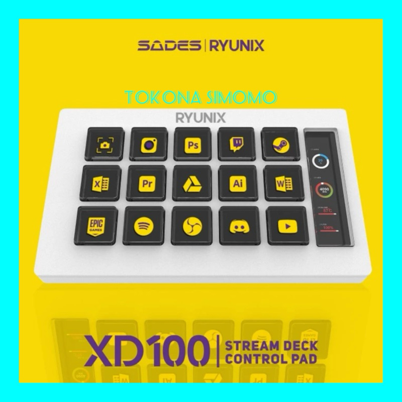 Ryunix XD100 Stream Deck Control Pad