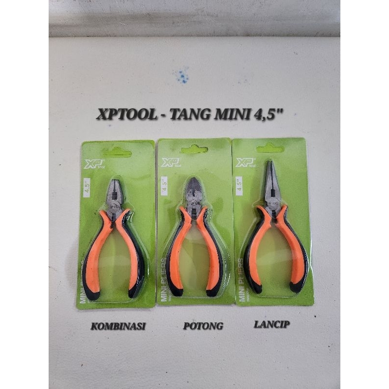 XPTool Tang Mini 4,5" Kombinasi Lancip Potong