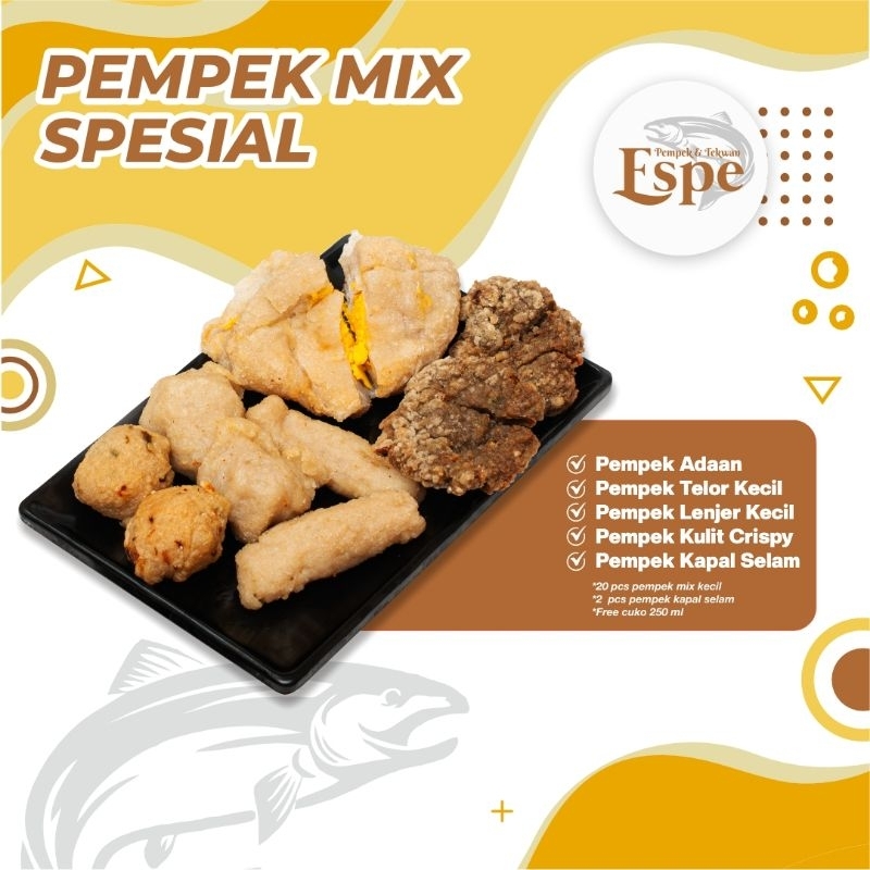 

Pempek Spesial Mix