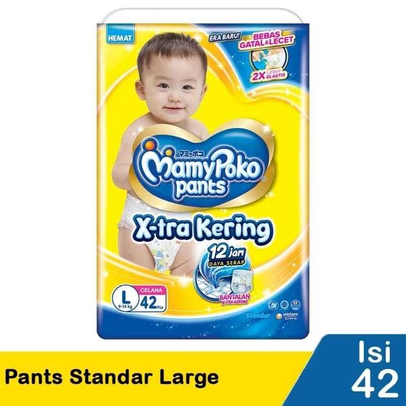 MAMY POKO JUMBO 1 BAL S56 M48 L42 XL38 XXL34 POKO BAYI PAMPERS MURAH