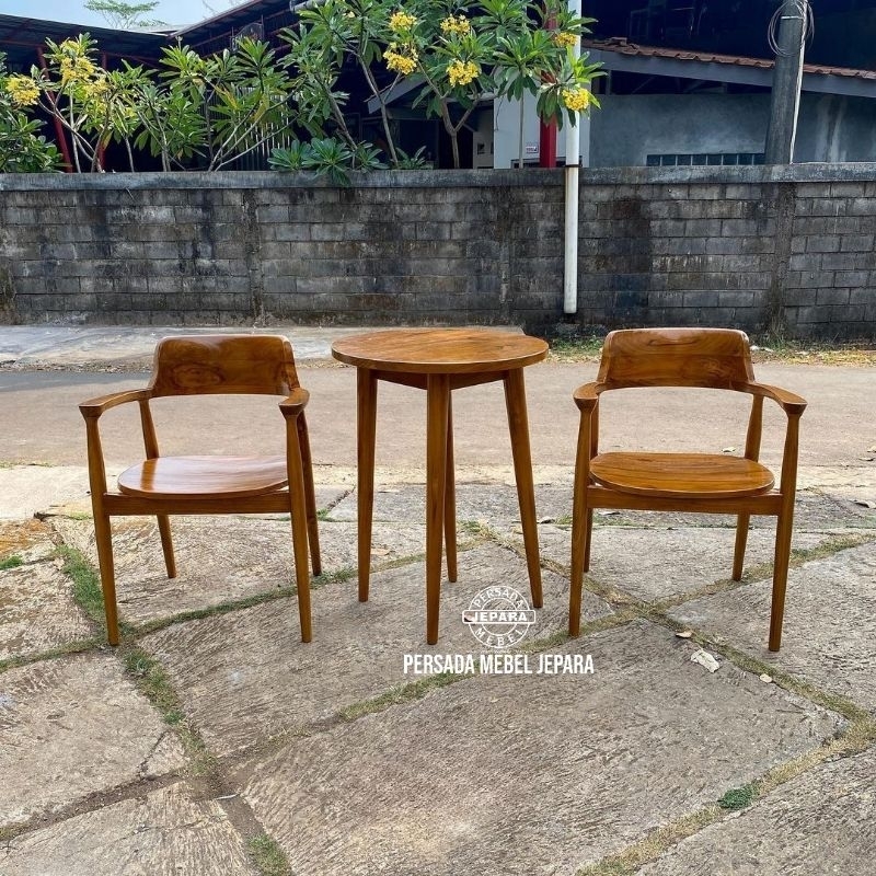 Kursi teras jati minimalis / Kursi teras jati / Kursi teras / Kursi minimalis / Kursi jati / Kursi