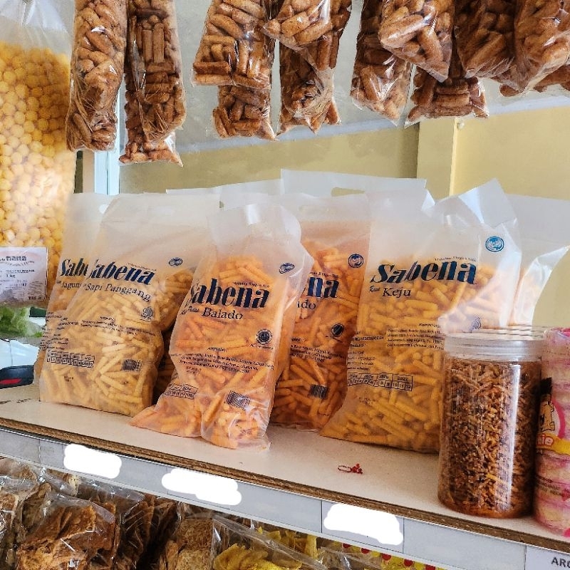 

Stik Ciki Sabena Khas Keripik Pojok Mang Odod Riki Cimahi Bandung