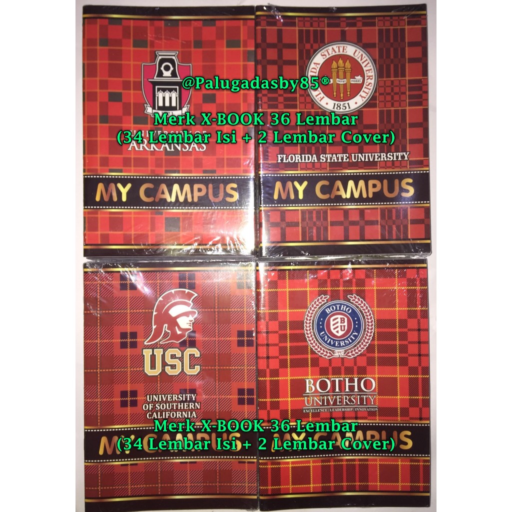 

(1 Pak Isi 10 Pcs) Buku Boxy X-BOOK 36 / Buku Boxy XBOOK 36 / Buku Boxy 36 X-BOOK