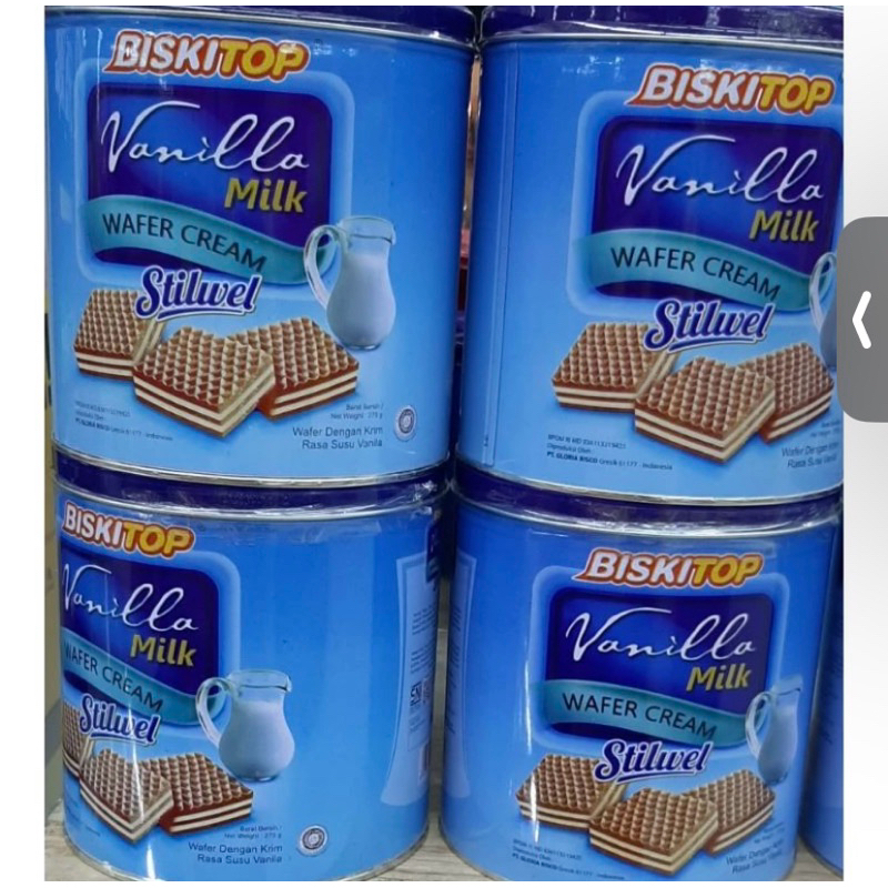 

Biskitop Wafer Kaleng 275g