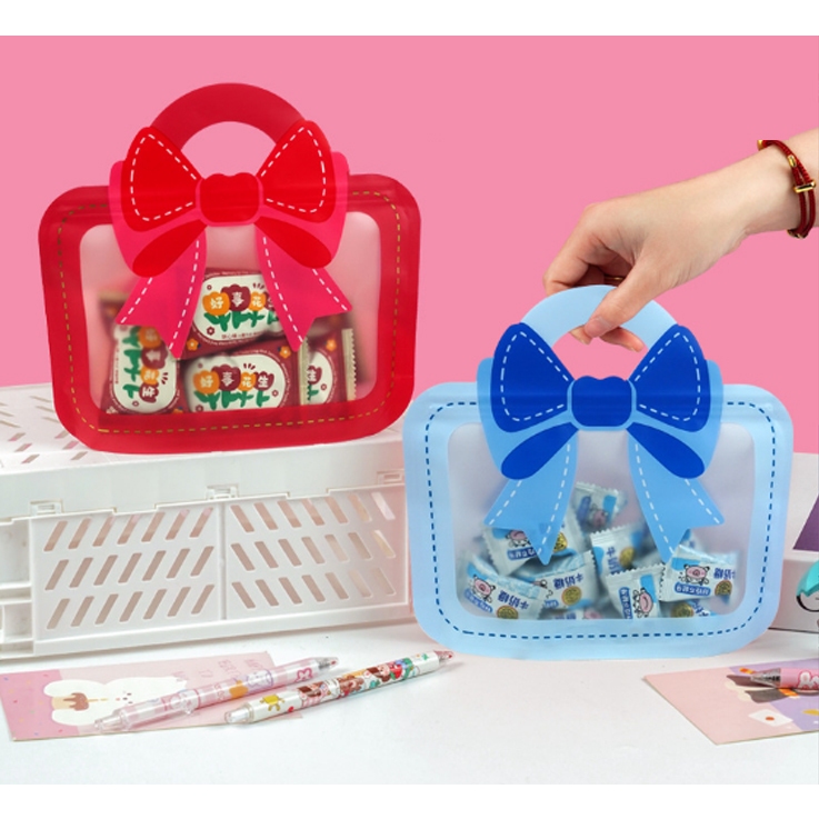 

RK HX193 [1 paket = 10 pcs] Plastik Snack Hadiah Ziplock Birthday Packaging Bag