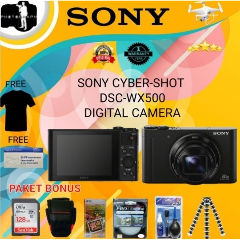 SONY CYBERSHOT DSC-WX500 DIGITAL KAMERA