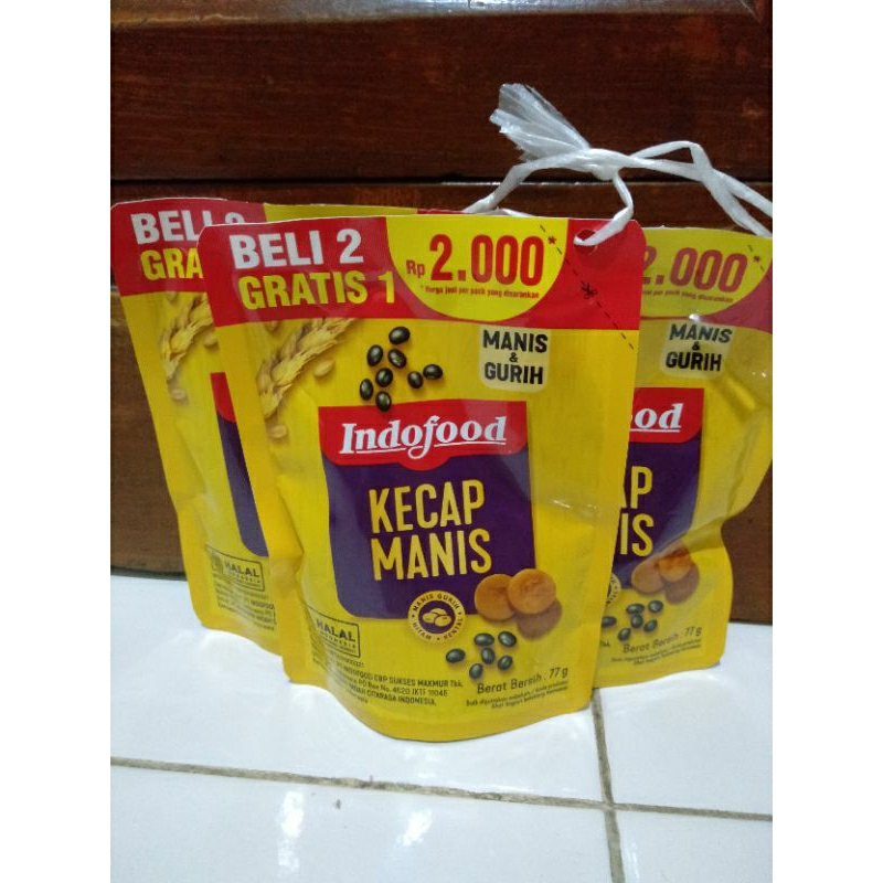 

Kecap Indofood paket 2 gartis 1