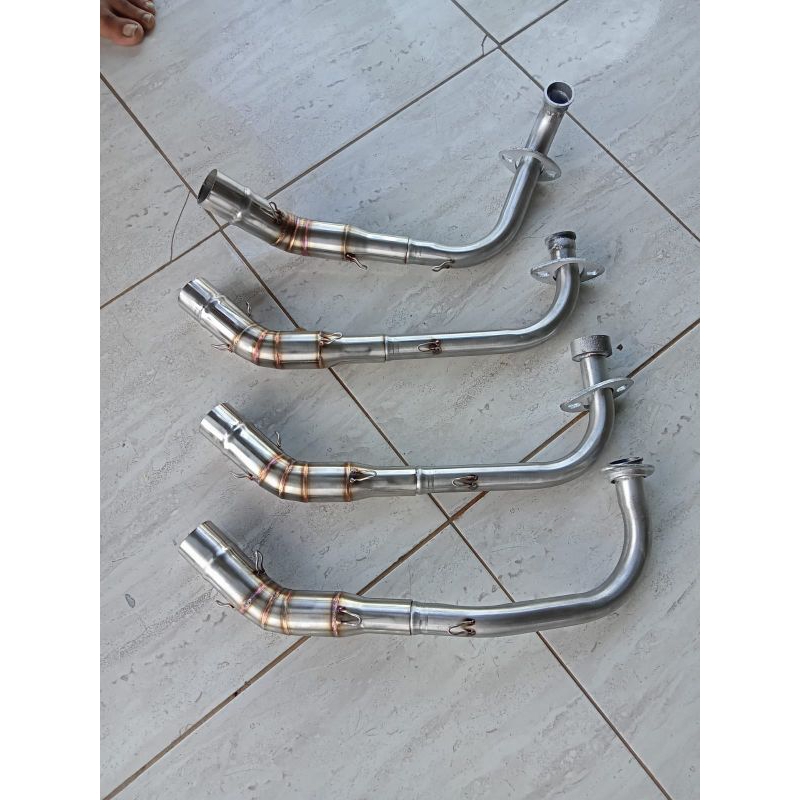 MURAH leher knalpot racing beat fi beat deluxe karbu inlet 38 mm 45 mm 50 mm