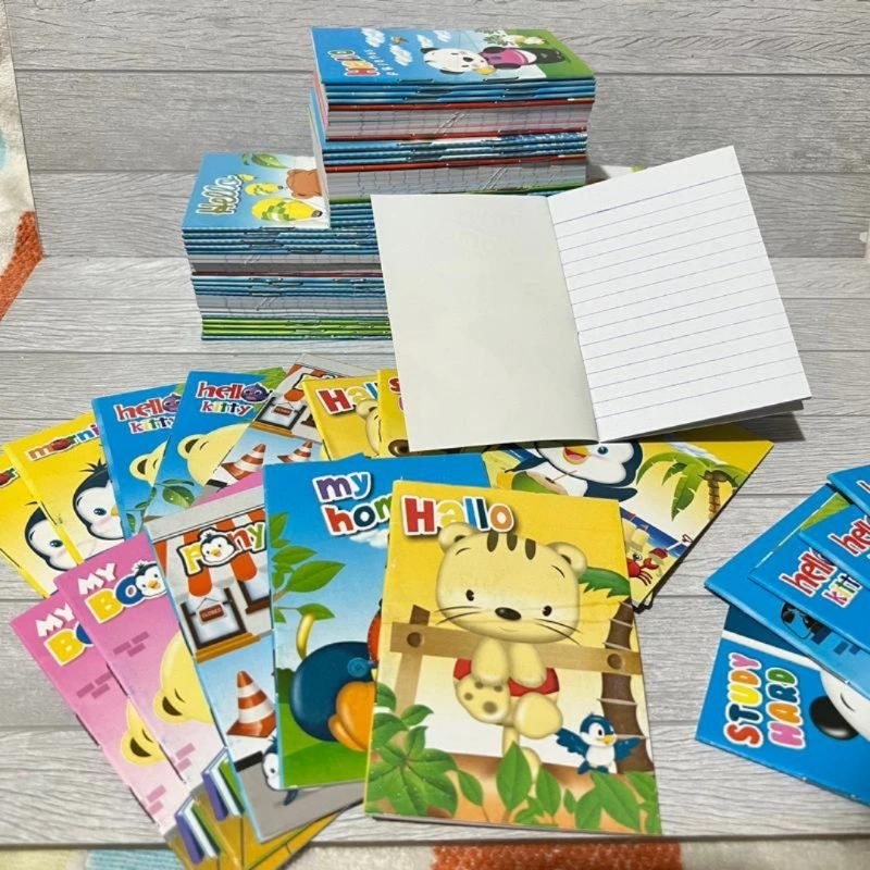 

Buku Tulis Mini Motif Kartun Note Book Mini Book Notepad Karakter Buku Memo