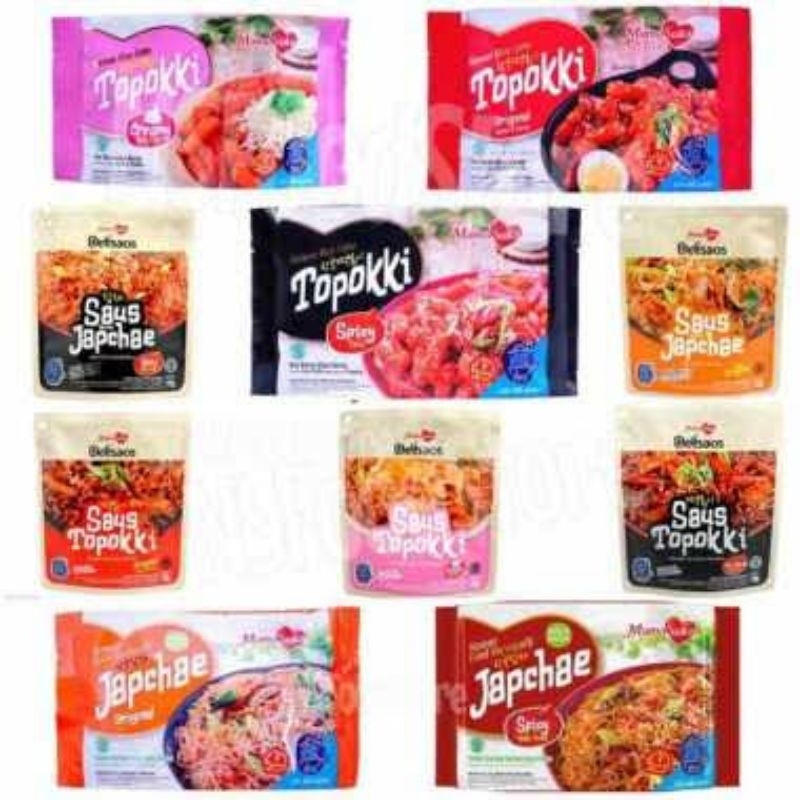 

6 PAK JAPCHAE RASA MIX TERGANTUNG STOK.