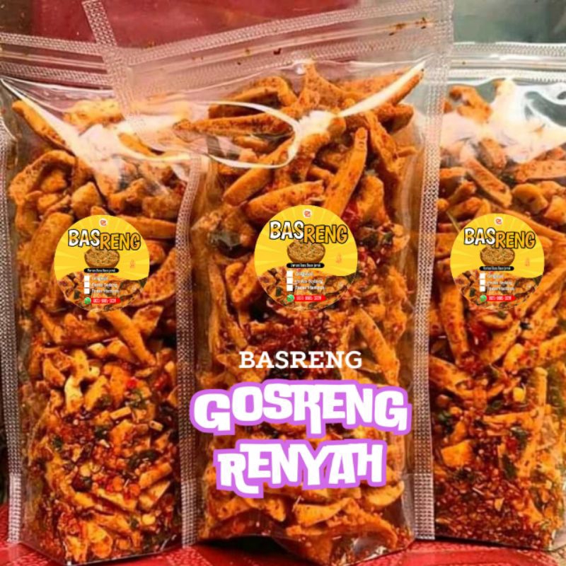 

Basreng Viral Renyah Pedas Daun Jeruk 100gr / Bakso Goreng