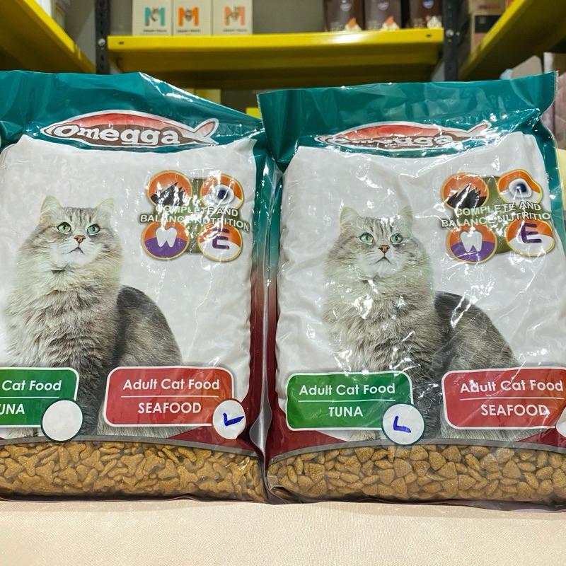 Omega tuna 1kg - omega seafood 1kg - makanan kucing omega