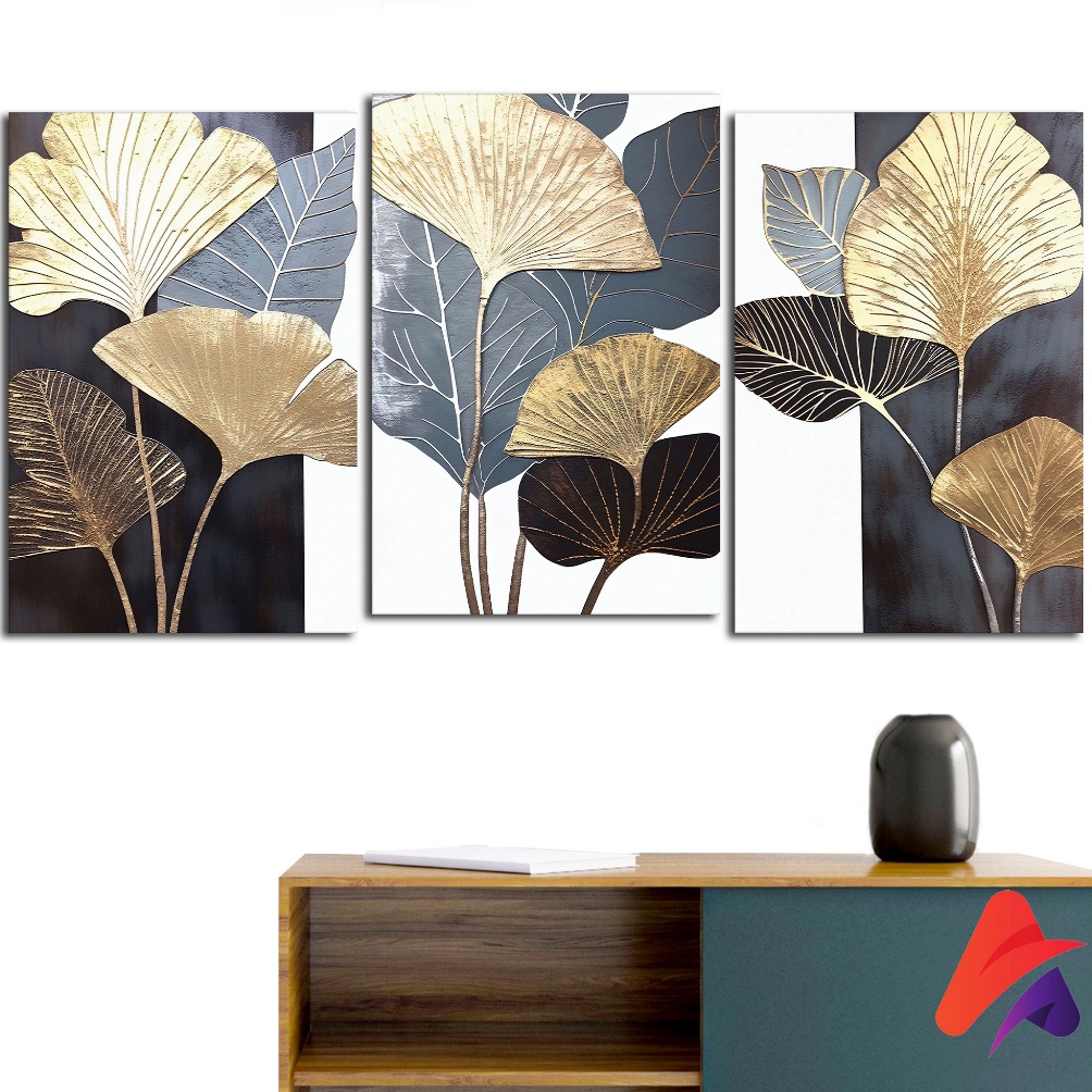 11 FLASH SALE HIASAN DINDING  2X3  ABSTRAK DAUN KERTAS AESTHETIC PAJANGAN DINDING DEKORASI DINDING P