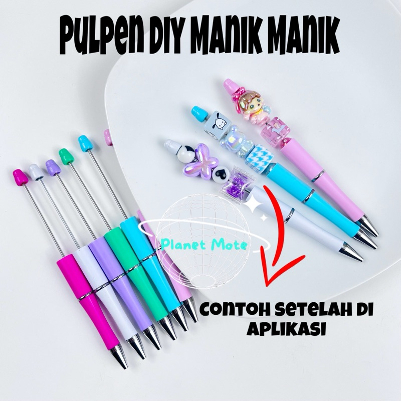 

Pulpen Diy Hias Manik Manik Warna Random (1 Pcs)
