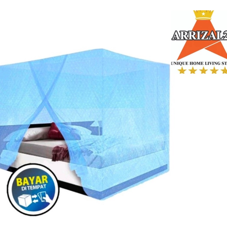 Murmer KELAMBU TIDUR MANOHARA KOTAK GANTUNG JUMBO 18x2