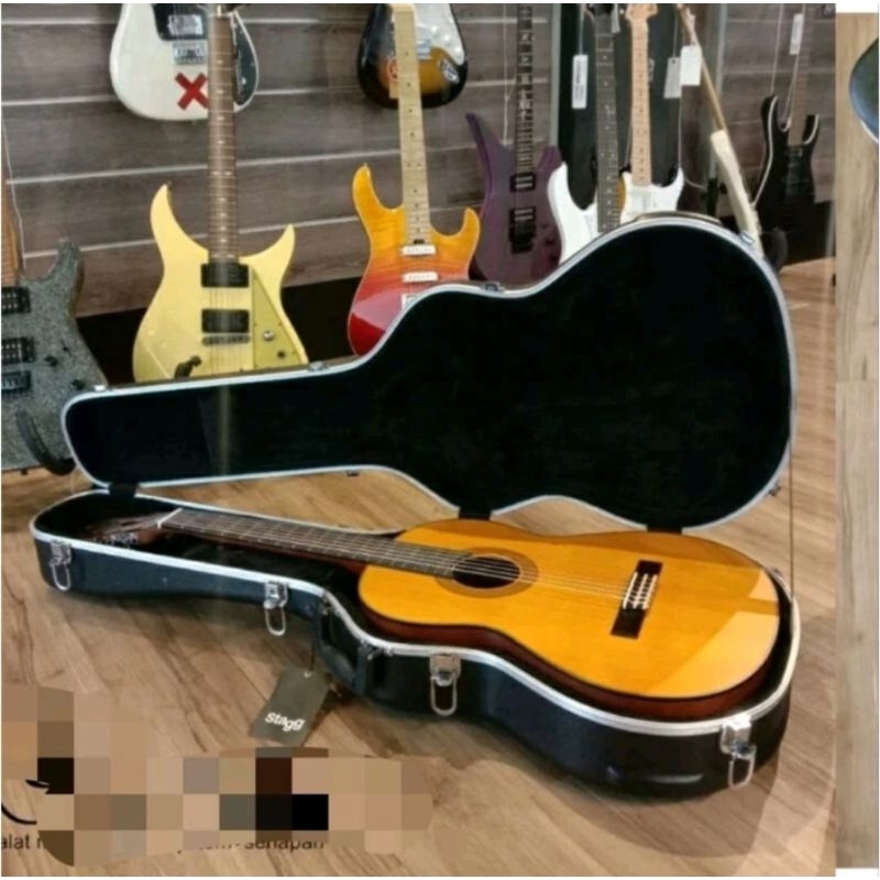 [Ready Stock] Stagg Abs2-c hardcase gitar classic 4/4 Stagg Original