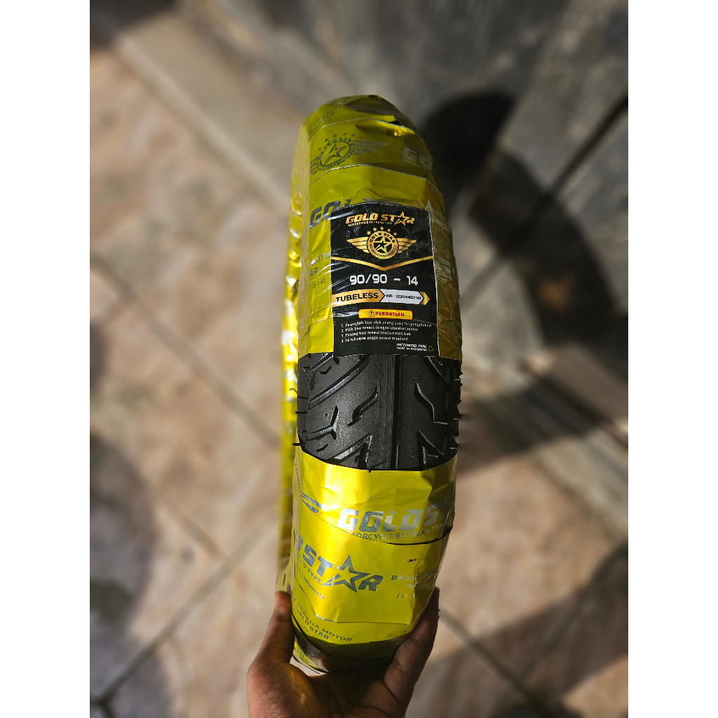 ban matic tubles merek goldstar ukuran 80/90 ring 14 dan 90/90-14