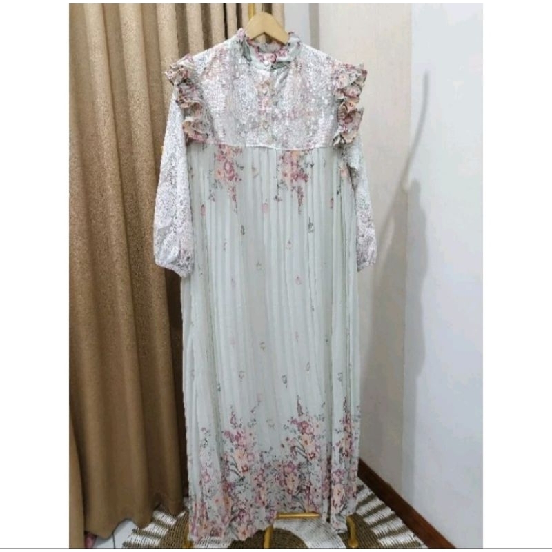 meijiwang dress lebaran sage