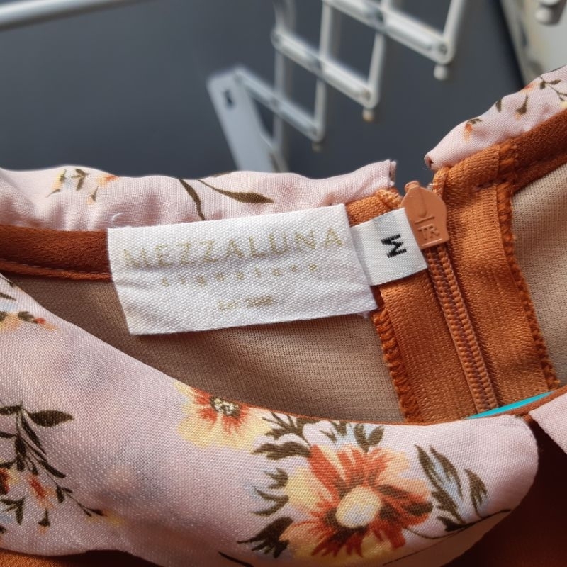 Preloved Mezzaluna Signature Summer Dress Gamis Wanita