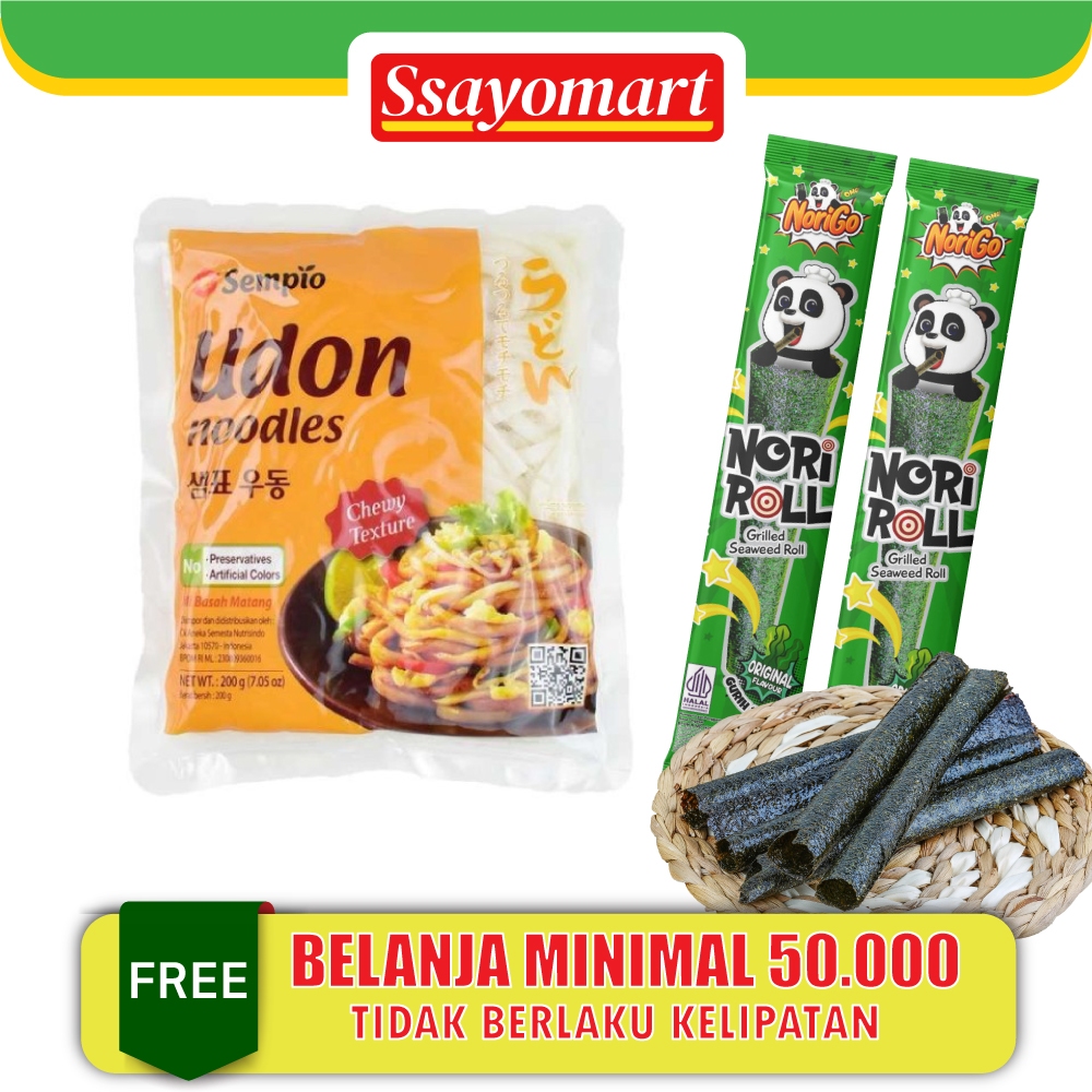 

Sempio Fresh Udon Noodle / Mie Tebal / Mie Udon Instant 200 GR Korea