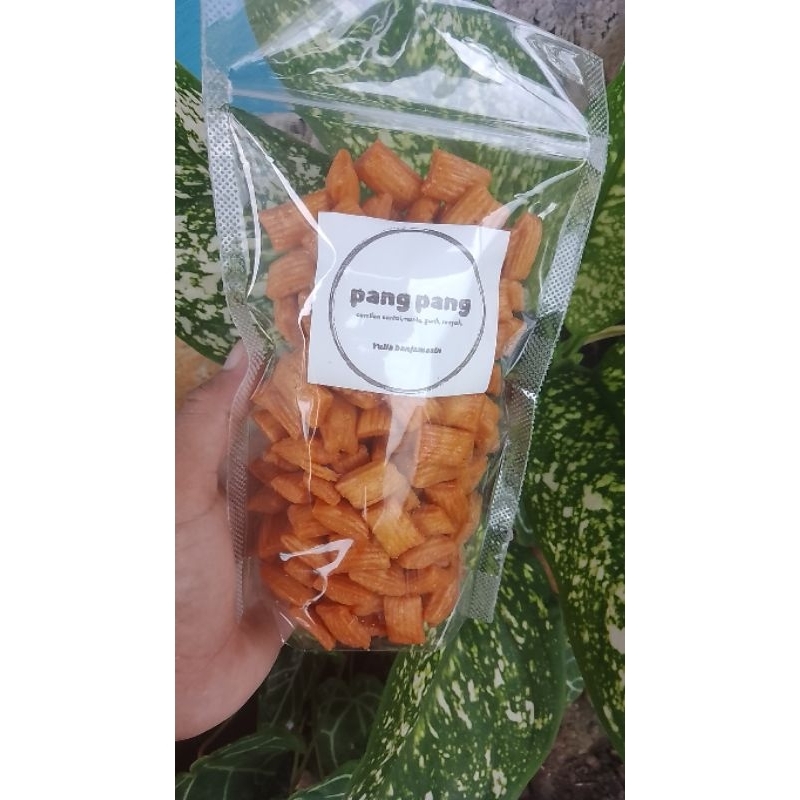 

cemilan pang pang Korea kue bantal manis gurih renyah