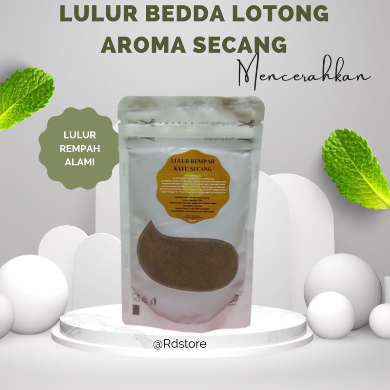 LULUR REMPAH KAYU SECANG / LOTONG KAYU SECANG / KAYU SECANG ALAMI